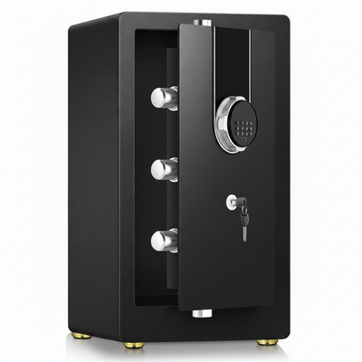 Biometric Safe Built for Secure Storage, 5.5 Cuft Capacity, Fingerprint & Keypad Access, Heavy-Duty Steel