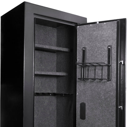 9.33 Cubic Ft Tall Biometric Rifle Safe - Black