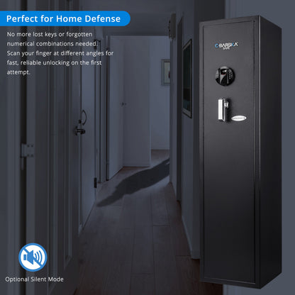 4.33 Cu Ft Biometric Keypad Rifle Safe