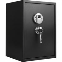 Biometric Safe Designed for Secure Storage, 1.45 Cu Ft Capacity, 120 Fingerprint Memory, Steel Construction
