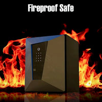 Y-Series Fingerprint Fireproof Smart Safe Box, Security Box with Key, 2.1 Cubic, Safety Box for Home Office (2.1 Cubic Feet Fireproof-45Ff)