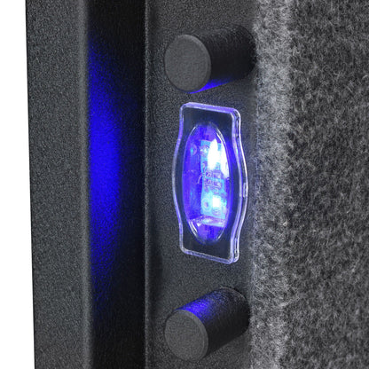 2.02 Cubic Ft Biometric Keypad Fire Resistant Safe - Black
