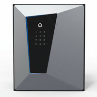 Y-Series Fingerprint Fireproof Smart Safe Box, Security Box with Key, 2.1 Cubic, Safety Box for Home Office (2.1 Cubic Feet Fireproof-45Ff)