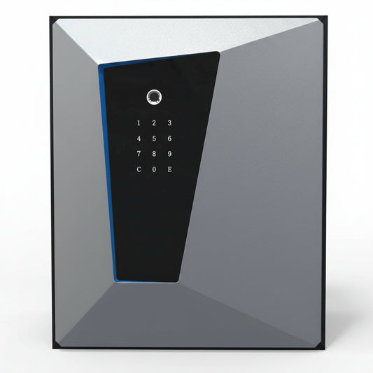 Y-Series Fingerprint Fireproof Smart Safe Box, Security Box with Key, 2.1 Cubic, Safety Box for Home Office (2.1 Cubic Feet Fireproof-45Ff)